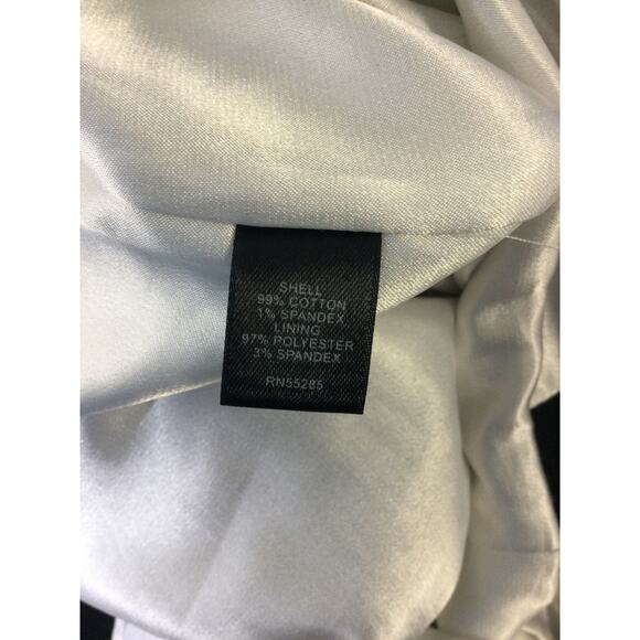 EXPRESS DESIGN STUDIO SZ 10 L Black White Floral Strapless Mini Dress B24 - Picture 8 of 8